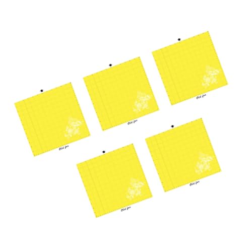 Operitacx 5 Stück 12 Plottermatten schneiden cutting mat zuschneidematte schrenzpapier tuchent Schneidewerkzeuge Schneideunterlage Schneidematten Schneidemaschine Pads Schnitzbretter Yellow von Operitacx