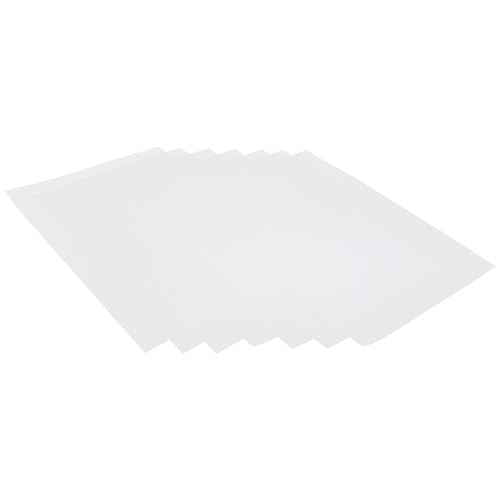 Operitacx 50 Blatt Druckerpapier Schablonenpapier Durchscheinendes Pauspapier Dickes Papier Pauspapier Zum Zeichnen Lichtdurchlässiges Zeichenpapier Pauspapiere Vinyl-aufkleberpapier Weiß von Operitacx