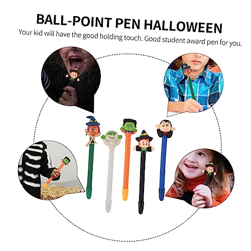 Operitacx 5St Halloween-Kugelschreiber süße Stifte Highlighter pastell Textmarker Stiftlicht Bausätze halloween halloween dekoration lustiger Stift Kugelschreiber Halloween Polymer-Ton von Operitacx