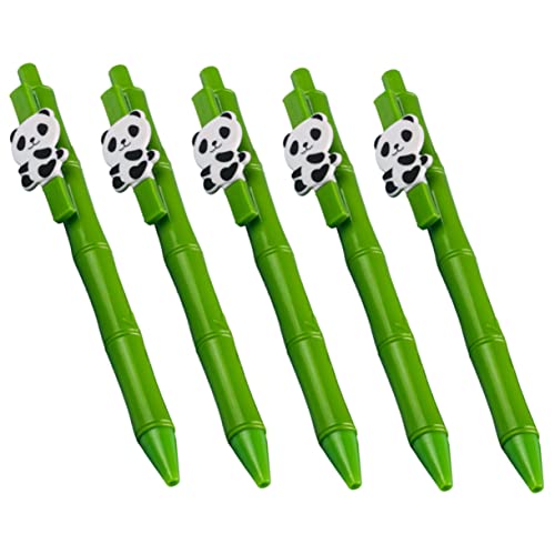 Operitacx 5St Panda-Stift schreibkladde kugelschreiber ballpoint pen Kinder Stift Schreibgel Stift Schreibwaren Stift kreativer Gelstift tragbarer Schreibgelstift Gelstift drücken Abs von Operitacx