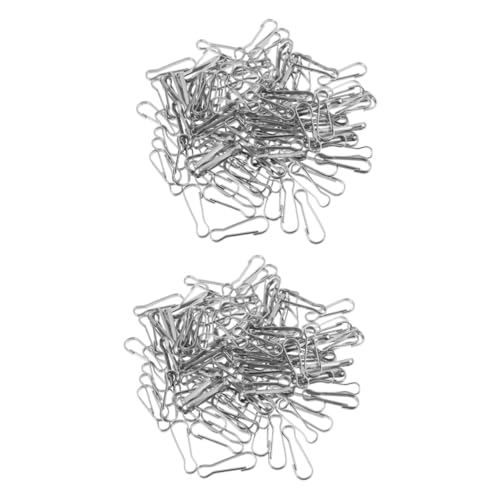 Operitacx 60 Stk Schlüsselanhänger Aus Edelstahl Ösenschnalle Kleine Karabinerhaken Aus Metall Karabinerhaken Aus Edelstahl Schlüsselring-clip Federschnalle Fortschrittlich Rostfreier Stahl von Operitacx