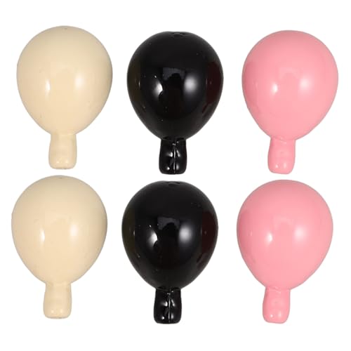 Operitacx 6St Ballonperlen DIY Handykette Acrylperlen-Set Perlenbasteln Perlen für Handyschmuck schmuckherstellung Perlen-Anhänger kleine Perlen Handyanhänger-Bastelset kleine Acrylperlen von Operitacx