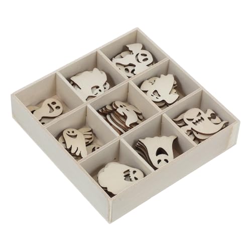 Operitacx 72 Stück Teiliges Halloween Holzdekoset Box Polierte Diy Holzstücke mit Vielfältigen Mustern Kratzfest Kreative Bastelmaterialien für Halloween Partys und Festdeko Operitacx 72 Stück Teiliges Halloween Holzdekoset Box Polierte Diy Holzstücke mit Vielfältigen Mustern Kratzfest Kreative Bastelmaterialien für Halloween Partys und Festdeko von Operitacx