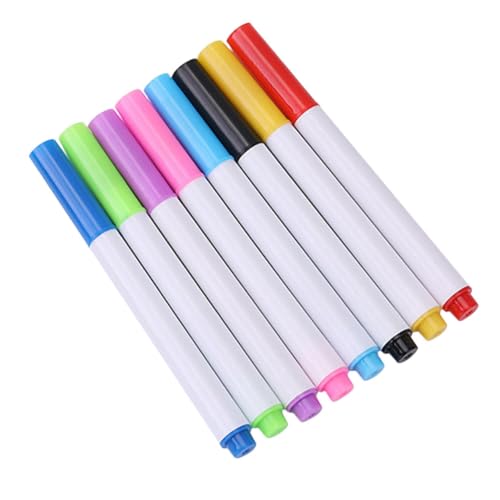 Operitacx 8 Stück Löschbare Whiteboard Markerstifte Löschbarer Löschbarer Stift Multifunktionsstift Vielseitige Marker Farbige Stifte Radierbarer Stift Farbige Malmarker von Operitacx