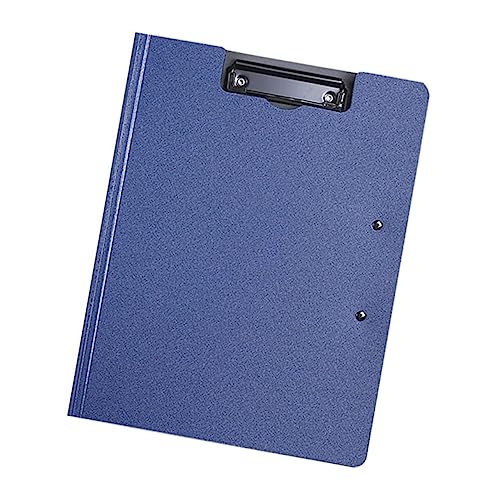 Operitacx A4-Ordner-Clip Kabelbinder Halter Planke Clips Bretter write board büroartikel Schreibunterlage Schreibbrett für Workshops bürogadges Büroklammern Office-Dokumentenclip Metall Blue von Operitacx