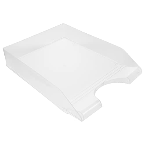 Operitacx Aktenregal Briefordner Schreibtischablage Büro-bücherregal Dateiorganisator Desktop-organizer Ablagefach Für Schreibtischpapier Desktop-schreibtisch Papierordner Plastik von Operitacx