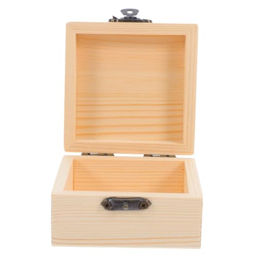 Operitacx Box Holz Geschenkbox Vintage Beige von Operitacx