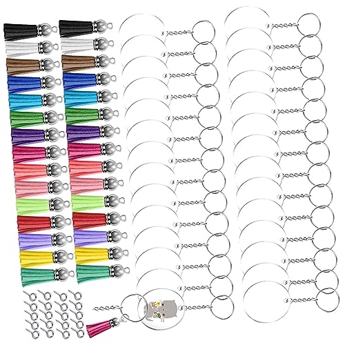 Operitacx DIY Schlüsselanhänger Set Mit 174 Teilen Schlüsselringe Mit Quasten Für Kreatives Basteln Ideales Bastelset Für Und ädchen Zur Herstellung Von Individuellen von Operitacx