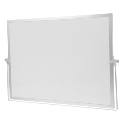 Operitacx Doppelseitiges Magnetisches Whiteboard Weiße Tafel Abwischbare Tafel Schreibtischstaffelei Weiße Staffelei Tischstaffelei Kalender Whiteboard Für Kühlschrank Weiße von Operitacx