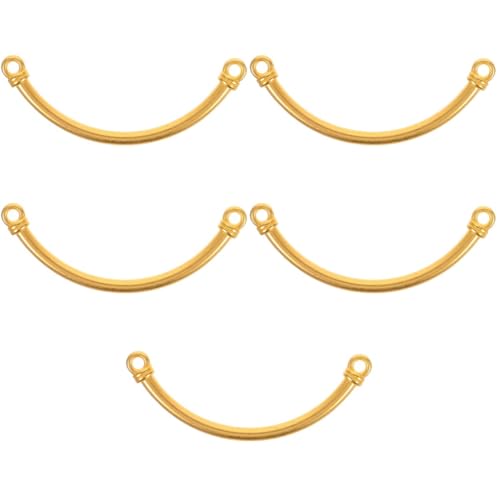 Operitacx Gold Freundschaftsarmband-Kit Ohrhaken Reize Massenperlen Ringe armband bastelset armband zubehör Armbinde Schmuckherstellung halber Armreifen Metallarmband selber machen Legierung von Operitacx