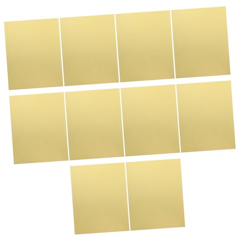 Operitacx Goldene Metallic Karteikarten Einseitiges Bastelpapier Für DIY Projekte Hochzeits Und Geburtstagsdekoration Einladungskarten Scrapbooking Zubehör von Operitacx