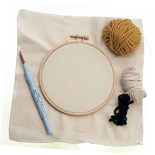 Operitacx Handwerkszeug embroidery stickmotive stickgarne bastel materialien handsfull punchneedle Wollteppich Stanznadel-Kits Nadelfilznadeln Zubehör zum Wollfilzen Stickerei-Kits werkzeug von Operitacx