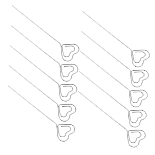 Operitacx Herzförmige Tischkartenhalter Aus Notiz Und Foto Clips Für Hochzeiten Partys Und Büros Hochzeitsdeko Und Erinnerungsstützen von Operitacx