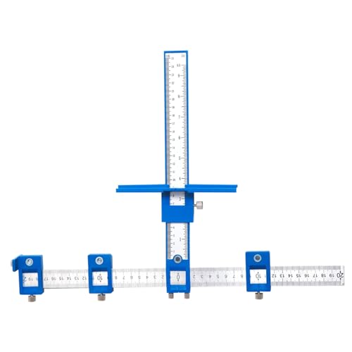 Operitacx Holzbohrer Für öbelbau Verstellbare Bohrschablone Für Schrankbeschläge Präziser Holzloch Punch Locator Tischler Werkzeug Für Optimale Bohrlöcher von Operitacx