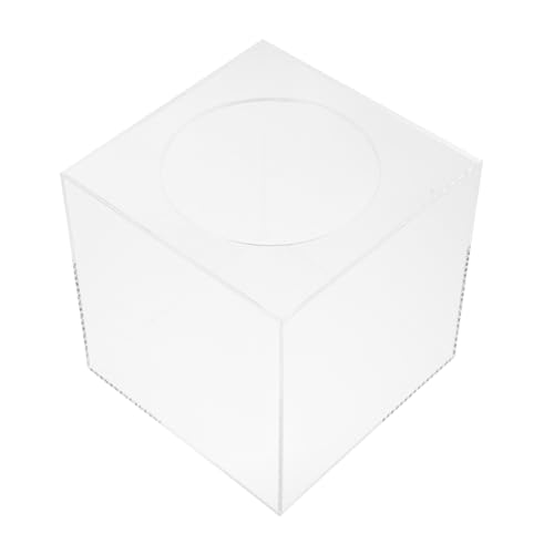 Operitacx Kastenkasten Kleine Lotteriebox aus Acryl aufbewahrungskorb storage boxes Wiederverwendbare Box Geschenkboxen für Hochzeiten gießen Werbekoffer Fundraising-Artikel zum Verkauf von Operitacx