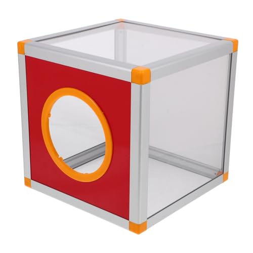 Operitacx Kastenkasten Lotterie-box Spendenboxen Tombola-boxen Tombola-losbehälter Vorschlagsboxen Tombola-ticketspender Tombola-los-inhaber Tombolaboxen Für Tickets Mdf Transparent von Operitacx