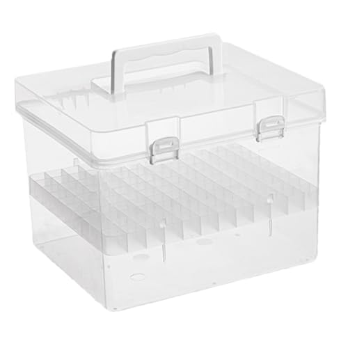 Operitacx Marker-aufbewahrungsbox Kunststoff-marker-organizer Marker-organizer Für Stiftorganisator Marker-tragetasche Markierungsorganisator Stiftspeicher Plastik Transparent von Operitacx