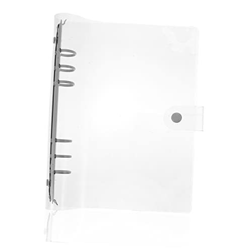 Operitacx A6 Notizbuch Ringbuch Mit PVC Hülle Softcover Und Bunten Binder Ringen Loseblatt Ordner Für Büro Und Schule Notizbuch Clip Binder Für Kreative Projekte von Operitacx