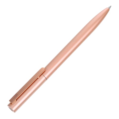 Operitacx Rotierender Stift Schwarze Geltintenstifte Gelstifte Für Bürozwecke Stylus-tintenstifte Stift Japanische Glattschreibstifte Kugelschreiber Feine Spitze Aluminium Rose Gold von Operitacx