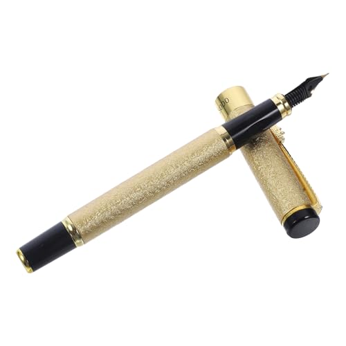 Operitacx Stift schreibutensilien schreibkladde büroartikel calligraphy pen ink pen Kugelschreiber Kalligraphie-Füllfederhalter Tinte für Füllfederhalter einziehbar Füller Golden von Operitacx