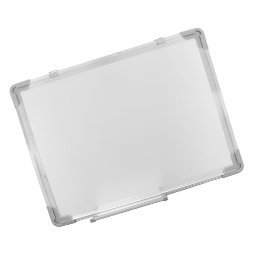 Operitacx Tafel Desktop-staffelei Trocken Abwischbare Lapboards Großer, Trocken Abwischbarer Kalender Für Die Wand Monatskalender Whiteboard Persönliches Whiteboard Aluminiumlegierung Weiß von Operitacx