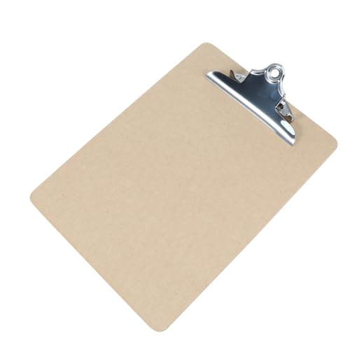 Ordner A5 Zwischenablage Clipboard-clips Flaches Klemmbrett Hölzern Bambus A4 Schiene von Operitacx