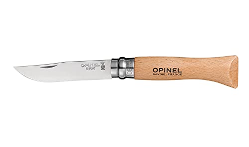 Opinel Inox Messer Erwachsene Blister 2540609 N° 06, Natur von OPINEL