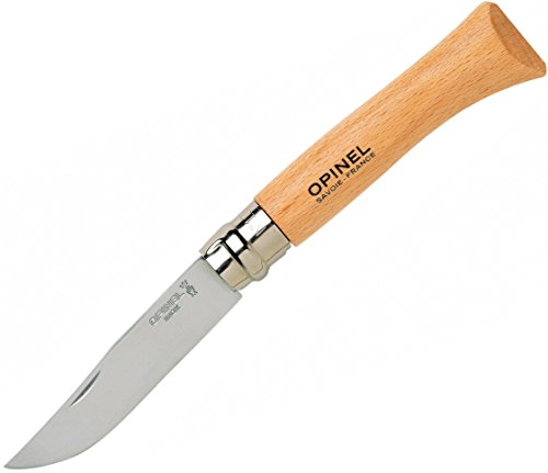 Opinel Inox Messer Erwachsene Blister 2540909 N° 10, Natur von OPINEL