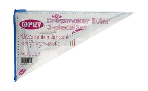 Opry 10119 Schneider-lineale set, Weiss, Eine Grösse, 3 Count von Opry