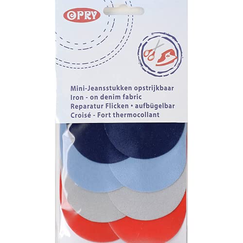 Opry 1022228 Reparatur-Flicken, Fabric, Blau, Eine Grösse, 8 Count von Opry