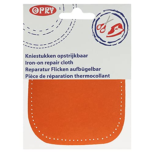 Opry 102466-666 Knie-Flicken zum Aufbügeln, 693 Orange, Eine Grösse von Opry