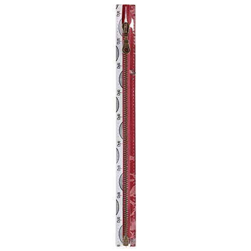 Opti MA60-75-00750 Reißverschluss, 00750 Rot, 75cm von Opti