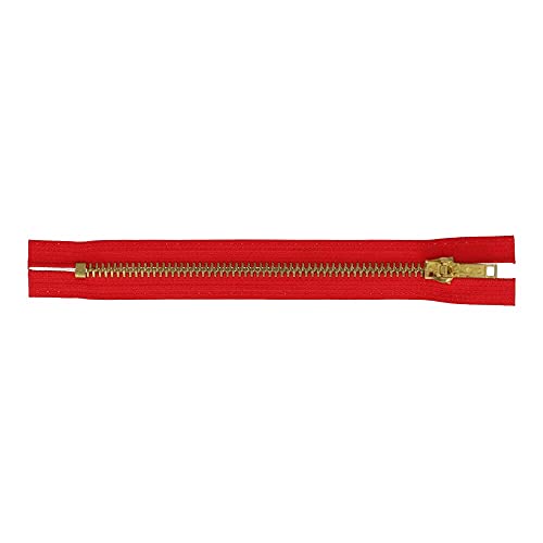 Opti MM60-18-00722 Reißverschluss, 00722 Rot, 18cm von Opti