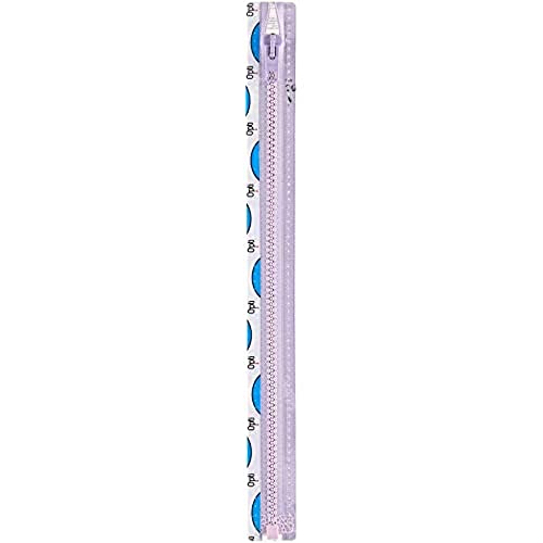 Opti P60-35-04156 Reißverschluss, 100Prozent Polyester, 04156 Violett, 35cm von Opti