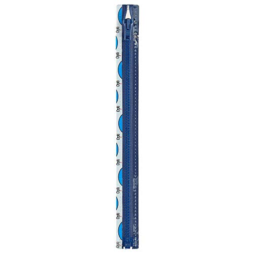 Opti P60-40-00223 Reißverschluss, 100Prozent Polyester, 00223 Blau, 40cm von Opti