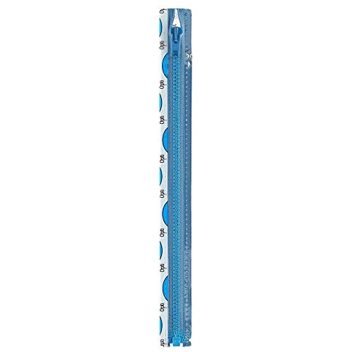 Opti P60-40-00235 Reißverschluss, 100Prozent Polyester, 00235 Blau, 40cm von Opti