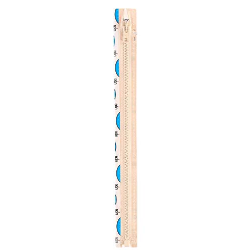 Opti P60-40-00849 Reißverschluss, 100Prozent Polyester, 00849 Beige, 40cm Opti P60-40-00849 Reißverschluss, 100Prozent Polyester, 00849 Beige, 40cm von Opti