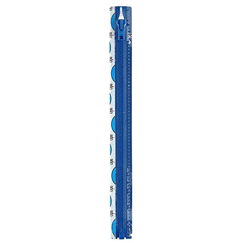 Opti P60-50-00215 Reißverschluss, 100Prozent Polyester, 00215 Blau, 50cm von Opti