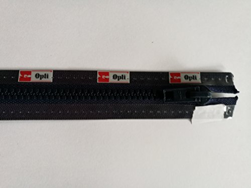 Opti P60-65-00210 Reißverschluss, 100Prozent Polyester, 00210 Blau, 65cm von Opti