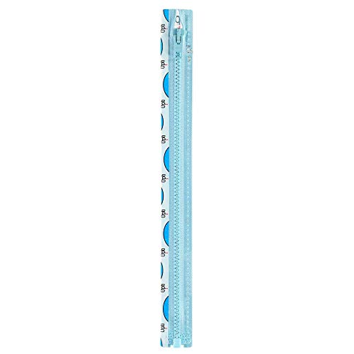 Opti P60-65-00259 Reißverschluss, 100Prozent Polyester, 00259 Blau, 65cm von Opti