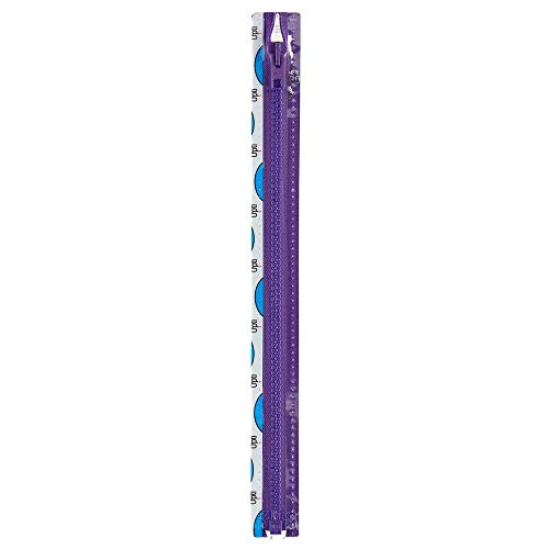 Opti P60-70-00183 Reißverschluss, 100 Prozent Polyester, 00183 Violett, 70cm von Opti