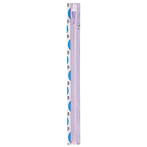 Opti P60-75-04156 Reißverschluss, 100 Prozent Polyester, 04156 Violett, 75cm von Opti