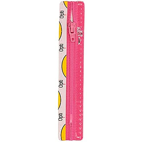 Opti S40-12-00786 Reißverschluss, 100Prozent Polyester, 00786 Rosa, 12cm Opti S40-12-00786 Reißverschluss, 100Prozent Polyester, 00786 Rosa, 12cm von Opti
