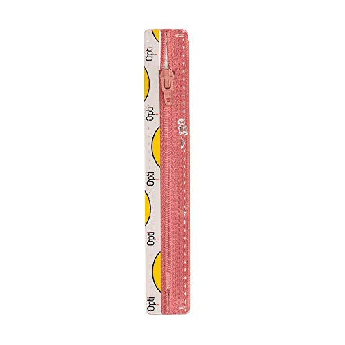 Opti S40-18-00776 Reißverschluss, 100Prozent Polyester, 00776 Rosa, 18cm von Opti