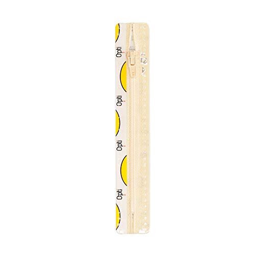 Opti S40-18-00869 Reißverschluss, 100Prozent Polyester, 00869 Beige, 18cm von Opti