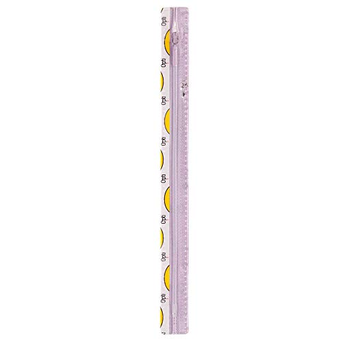 Opti S40-60-04156 Reißverschluss, 100Prozent Polyester, 04156 Violett, 60cm von Opti