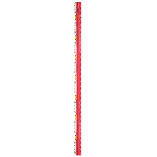 Opti S40-50-00752 Reißverschluss, 100 Prozent Polyester, 00752 Rot, 50cm von Opti