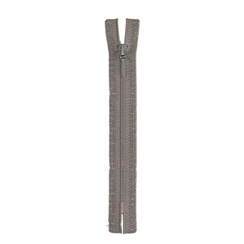 Opti S40-40-00002 Reißverschluss, 100Prozent Polyester, 00002 Grau, 40cm Opti S40-40-00002 Reißverschluss, 100Prozent Polyester, 00002 Grau, 40cm von Opti