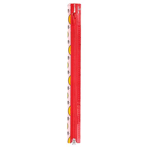 Opti S60-45-00722 Reißverschluss, 100 Prozent Polyester, 00722 Rot, 45cm von Opti