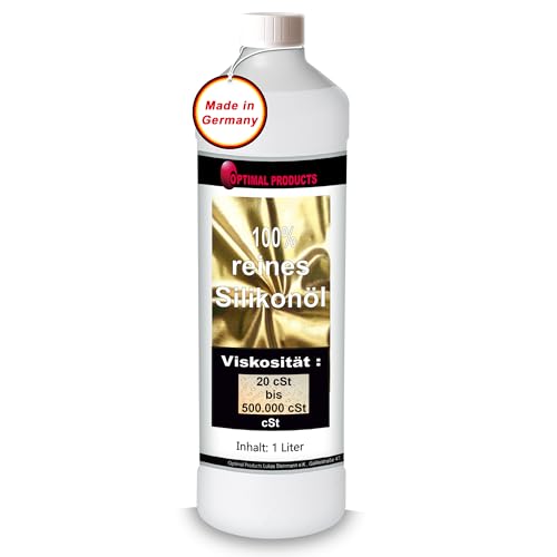 Silikonöl 100% rein 1 Liter 550 cst von Optimal Products